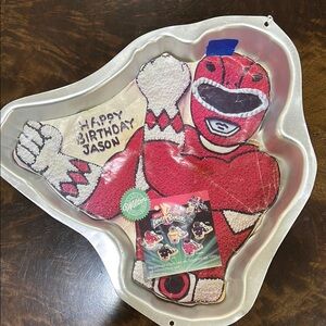 Vintage 1994 Wilton Power Rangers Cake Pan